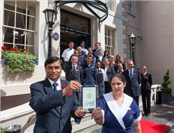 Guernsey's only five-star hotel achieves Gold status