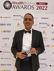 Faizal Bhana WealthBriefing MENA awards