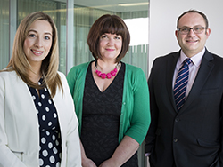 Intertrust- (L-R) Lucy Blampied, Cheryl Heslop and Will Turner