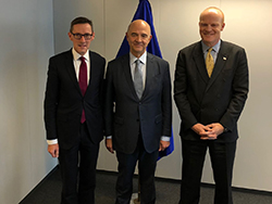 Ministers and Commissioner Moscovici